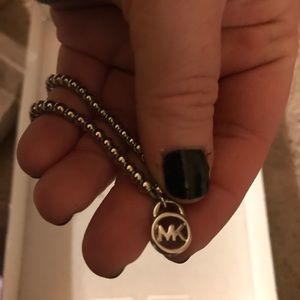 MK silver bracelet